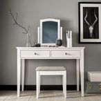 Ashby White Dressing Table - Drawer