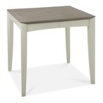 Bergen Grey Washed Oak & Soft Grey Extending Dining Table - 4-6 Seater - 80cm-115cm