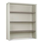 Bergen Grey Washed Oak & Soft Grey Wide Top Unit