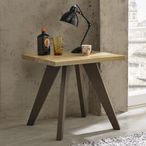 Cadell Aged Oak Lamp Table