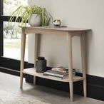Dansk Scandi Oak Console Table - 1 Shelf