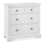 Hampstead White Chest - 2+2 Drawer