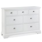Hampstead White Chest - 3+4 Drawer