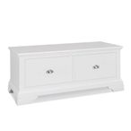 Hampstead White Blanket Box