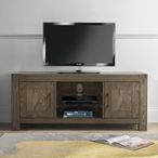 Turin Dark Oak Entertainment Unit - Up to 50in