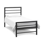 Urban Matt Black Bedstead - 3ft Single