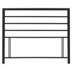 Urban Matt Black Metal Headboard - 4ft Small Double
