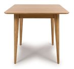 Jenson Oak Dining Table - Square - 2 Seater - 80cm
