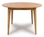 Jenson Oak Dining Table - 2 Seater - 110cm - Round
