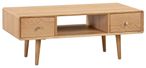 Jenson Oak Coffee Table - 2 Drawer