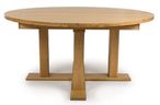 Madrid Dining Table - Oak - 6 Seater - 160cm - Round