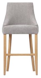 Cole Bar Chair - Set of 2 - Grey Fabric