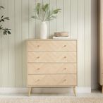 Herringford Chest - 4 Drawer - Oak