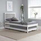 Buxton Trundle Bed - White