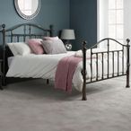 Victoria Bed Frame - Black Nickel Metal - Sizes Available