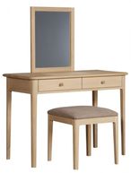 Modena Dressing Set - 2 Drawer - Oak