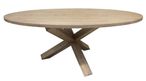Camas Oval Dining Table with Spider Legs - Oak - Variation Available