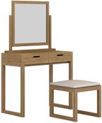 Taranto Dressing Set - Oak