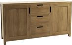 Taranto Wide Sideboard - 2 Door - 3 Drawer - Oak