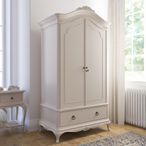 Ivory Wardrobe - 2 Door - 1 Drawer