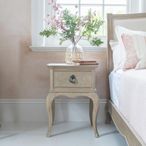 Camille Bedside Table - 1 Drawer - Grey Oak