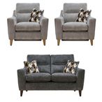 Buoyant Alice Fabric Sofa Set - 2+1+1 Seater - Variation Available