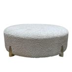 Buoyant Axel Fabric Footstool - Variation Available