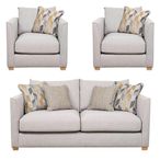 Buoyant Carter Fabric Sofa Set - 3+1+1 Seater - Variation Available