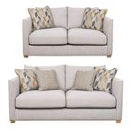 Buoyant Carter Fabric Sofa Set - 3+2 Seater - Variation Available