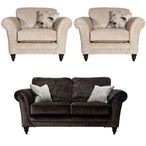 Buoyant Danbury Fabric Sofa Set - 2+1+1 Seater - Variation Available