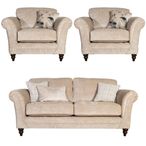 Buoyant Danbury Fabric Sofa Set - 3+1+1 Seater - Variation Available