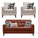Buoyant Lilly Fabric Sofa Set - 3+1+1 Seater - Variation Available