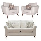 Buoyant Molly Fabric Sofa Set - 2+1+1 Seater - Variation Available