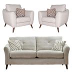 Buoyant Molly Fabric Sofa Set - 3+1+1 Seater - Variation Available