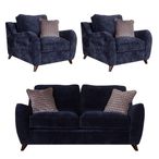 Buoyant Varley Fabric Sofa Set - 2+1+1 Seater - Variation Available