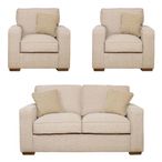 Buoyant Chicago Fabric Sofa Set - 2+1+1 Seater - Variation Available