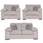 Buoyant Dexter Fabric Sofa Set - 2+1+1 Seater - Variation Available
