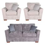 Buoyant Fantasia Fabric Sofa Set - 2+1+1 Seater - Variation Available