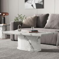 Naples Coffee Table - White Marble