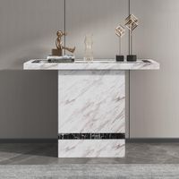 Rome Console Table - Beige Marble