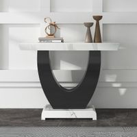 Madrid Console Table - White Marble