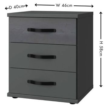 Bedside Cabinet | Bedside Table | Bedroom Furniture | CFS UK