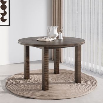 Viva Reclaimed Mixed Wood Round Dining Table 120cm