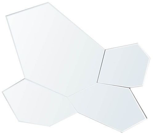 Art Deco Wall Mirror - 83cm x 100cm - Set of 2