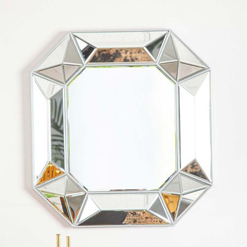 Octagon Wall Mirror - 61cm x 56cm