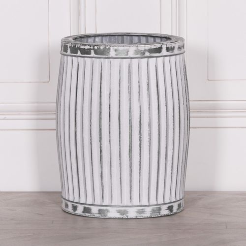 Cardiff Round Tub Metal Small Planter