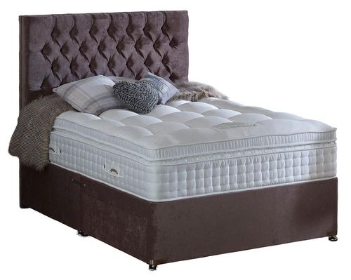Dura Beds Natural 3500 Gold Platform Top Divan Bed