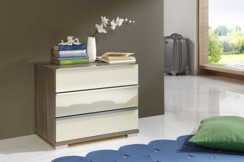 Wiemann Loft Glass Front Bedside / Chest - Variation Available