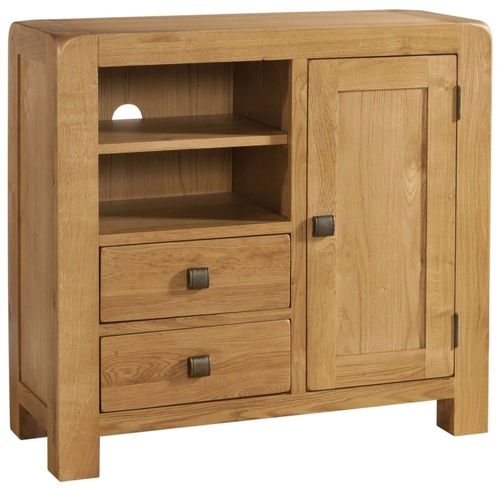 Curve Oak Sideboard Media Unit