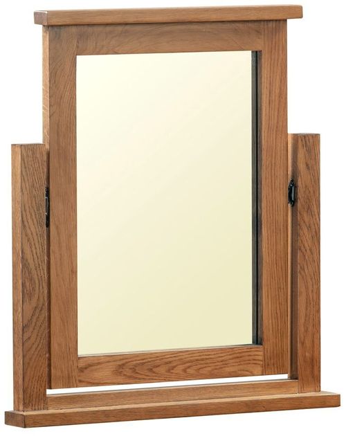 Original Rustic Oak Dressing Mirror